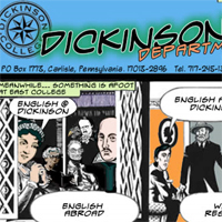 Dickinson College Dept. of English website design